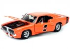 Maisto Orange 1:25 Scale Diecast Dodge Charger R/T Model