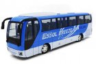 Kids Green / Blue Full Functions Plastics R/C Coach Bus Toy