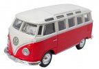 Maisto Kids 1:40 Scale White-Red Diecast VW T1 Bus Toy