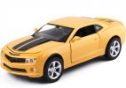Kids 1:32 Scale Red / Yellow Diecast Chevrolet Camaro Toy