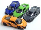 1:38 Kids Blue /Green / Yellow / Gray Diecast McLaren 675LT Toy
