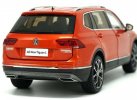Orange / Silver 1:18 Scale 2017 Diecast VW Tiguan L Model