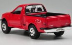White / Red 1:24 Welly Die-Cast 1998 Ford F-150 Pickup Model