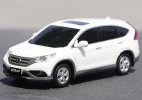 White 1:43 Scale Plastic 2012 Honda CR-V SUV Model