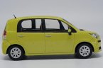 1:30 Yellow / Brown / Black / Silver Diecast Toyota Spade Model