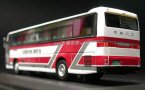White-Red 1:76 Scale CMNL Die-Cast Hino RFD Bus Model