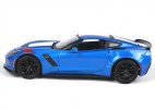 1:24 Blue Diecast 2017 Chevrolet Corvette Grand Sport Model