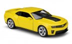 Red / Yellow 1:24 Scale Welly Diecast Chevrolet Camaro Model