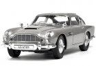 1:18 Scale Champagne Hotwheels Diecast Aston Martin DB5 Model