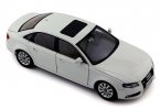 White / Black 1:18 Scale Diecast 2010 Audi A4L Model