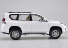 White / Green 1:18 Diecast Toyota Land Cruiser Prado Model