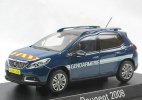 1:43 GENDARMERIE Police Diecast 2016 Peugeot 2008 SUV Model