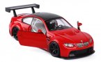 Kids 1:32 Scale White /Black /Red /Blue Diecast BMW M3 GTR Toy