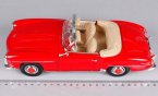 Red 1:18 Scale Maisto Diecast 1955 Mercedes-Benz 190SL Model