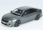 Gray 1:18 Scale Otto Resin Peugeot 508 Car Model