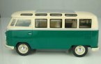 1:24 Scale Red / Blue / Green Retro Style 1962 VW School Bus Toy