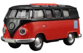 Kids Pink / Orange / Red / Blue 1:32 Scale Diecast VW Bus Toy