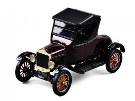 Brown 1:24 Motormax Diecast 1925 Ford Model T Runabout Model