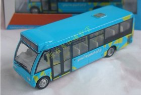 1:76 Scale Blue CORGI London Single-Decker Tour Bus Model