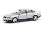 Silver 1:64 Scale 2nd gen Diecast Audi A6 C5 Car Model