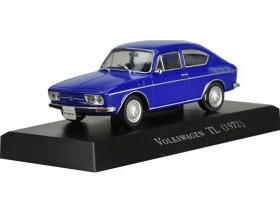 1:43 Scale Blue IXO Diecast 1972 Volkswagen TL Model