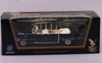 Black Diecast 1956 Cadillac Presidential Parade Car Model