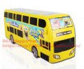 Kids White / Blue / Yellow /Green Electric Double-decker Bus Toy