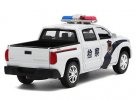 White 1:32 Scale Kids Police Die-Cast Toyota Tundra Pickup Toy
