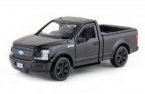 Matte Black 1:36 Scale Kids Diecast Ford F-150 Pickup Truck Toy