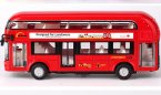Red / Pink / Yellow /Blue Kids Die-Cast London Double Decker Bus