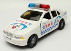 Mini Scale White Kids Doraemon Police Theme Car Toy