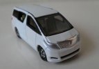 Kids Mini Scale White Diecast Toyota ALPHARD Toy