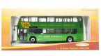 1:76 Scale Green CMNL Dennis E400 Double-decker Bus Model