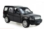 White / Black / Silver Kids Diecast Land Rover Discovery Toy