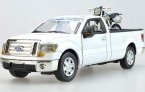 1:32 Kids White / Red / Blue Die-Cast Ford F150 Pickup Truck Toy