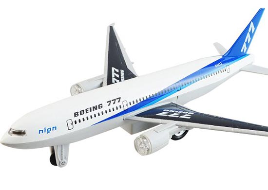 Red Alloy Airplane Model  777 Airplane Toy for Kids Home Decor Gift 