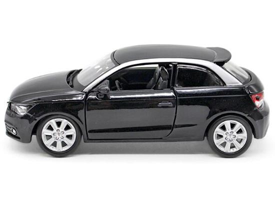 AUDI A1 1:24 scale diecast black model die cast models car toy miniature 