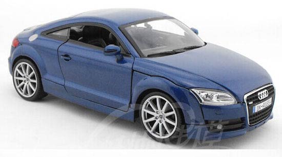 MotorMax 2007 Audi TT Coupe 1/18 Diecast Cars Silver 73177SIL 