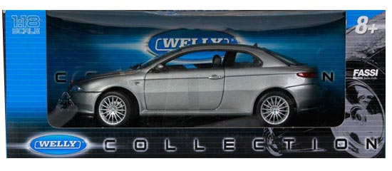 Alfa Romeo GT Red Welly Collection 52259 1:60 1:64 3" inch Toy Car Model