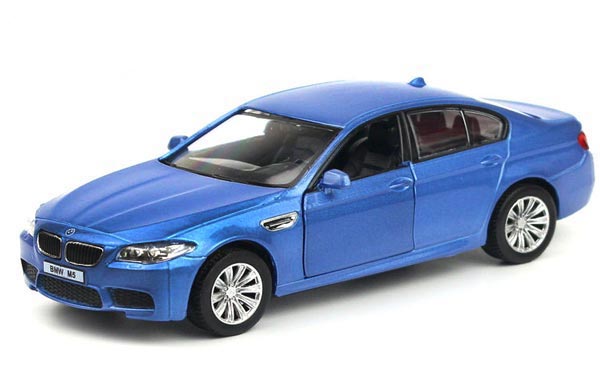 BMW M5 1:36 Scale Model Car Diecast Gift Toy Vehicle Pull Back Collection Blue