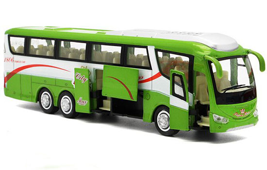 green bus toy