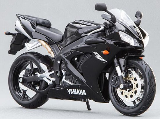 Maisto 1:12 Yamaha YZF-R1 White Diecast Motorcycle