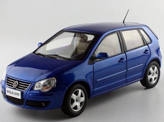 new Year sand spell Yellow / Blue 1:18 Scale Diecast VW POLO Model [NB1T058] : EZBUSTOYS.COM