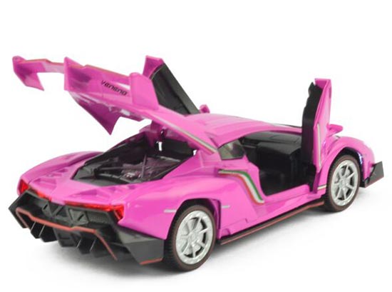 Kids 1:32 Yellow /Pink / Green / Gray Diecast Lamborghini ...