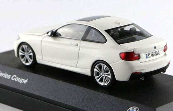 new car mens gift  BMW 2 Series Coupe Black official dealer model scale 1:43 
