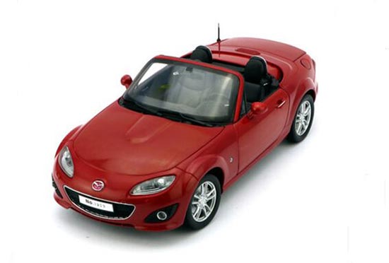 Mazda MX-5 Convertible 1:43 Scale Model Car Diecast Gift Toy Collection Kids Red