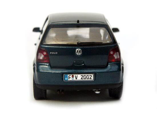 1:43 VW Volkswagen New Polo Diecast modèle de voiture jouet 