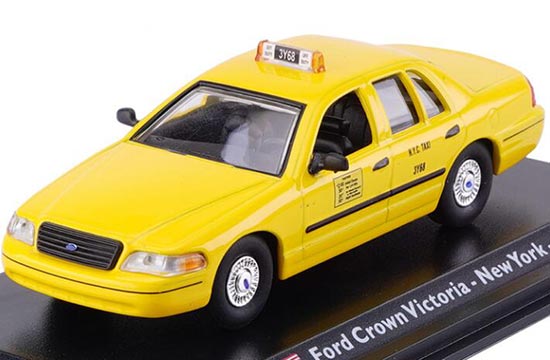 1992 taxi Diecast Jouet Cadeau 1/43 Leo Alliage Modèle De Voiture Ford Crown Victoria-New York 