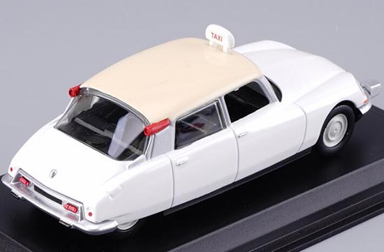 CITROEN ID DS 19 Model Car Taxi CAB 1968 White 1 43 Scale NOREV Case Id19 K8 for sale online 