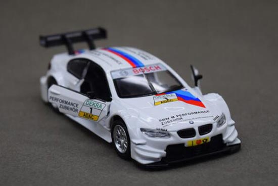 1:42 BMW M3 DTM E92 Model Car Alloy Diecast Toy Kids Collection Gift White